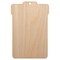Garbage Trash Can Solid Unfinished Craft Wood Holiday Christmas Tree DIY Pre-Drilled Ornament
